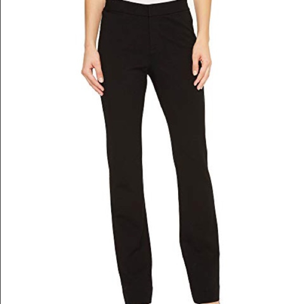 Black NYDJ Ponte Trouser Pants